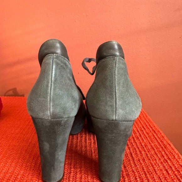 Chie Mihara Charcoal Ankle Boots size 40 - Picture 4 of 10